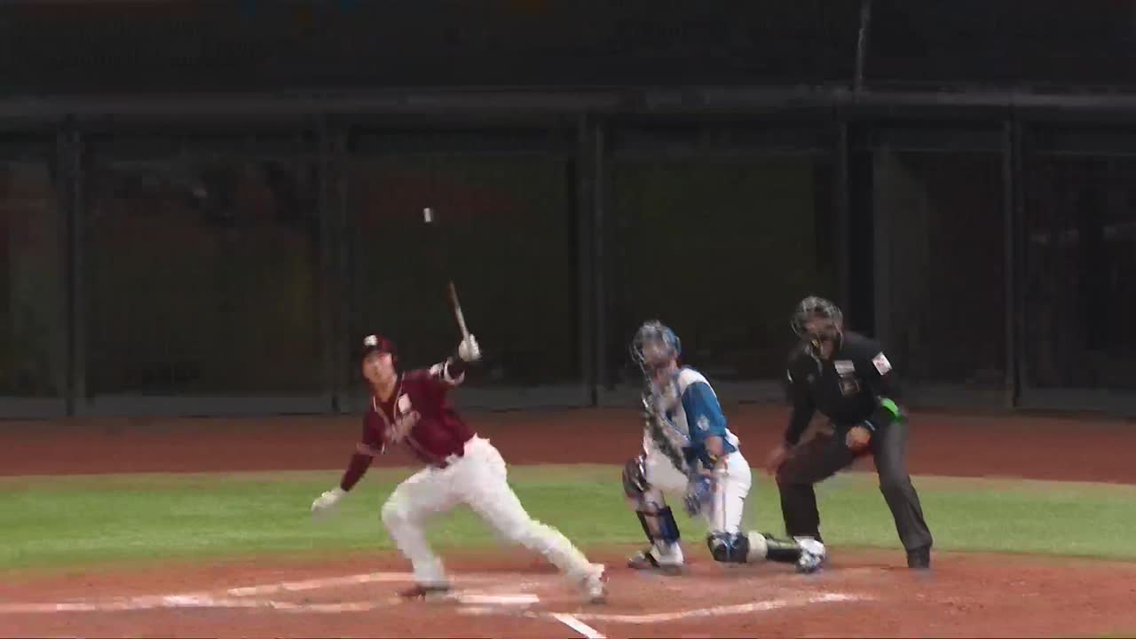 5回表・E村林一輝 2ランホームランで先制!!