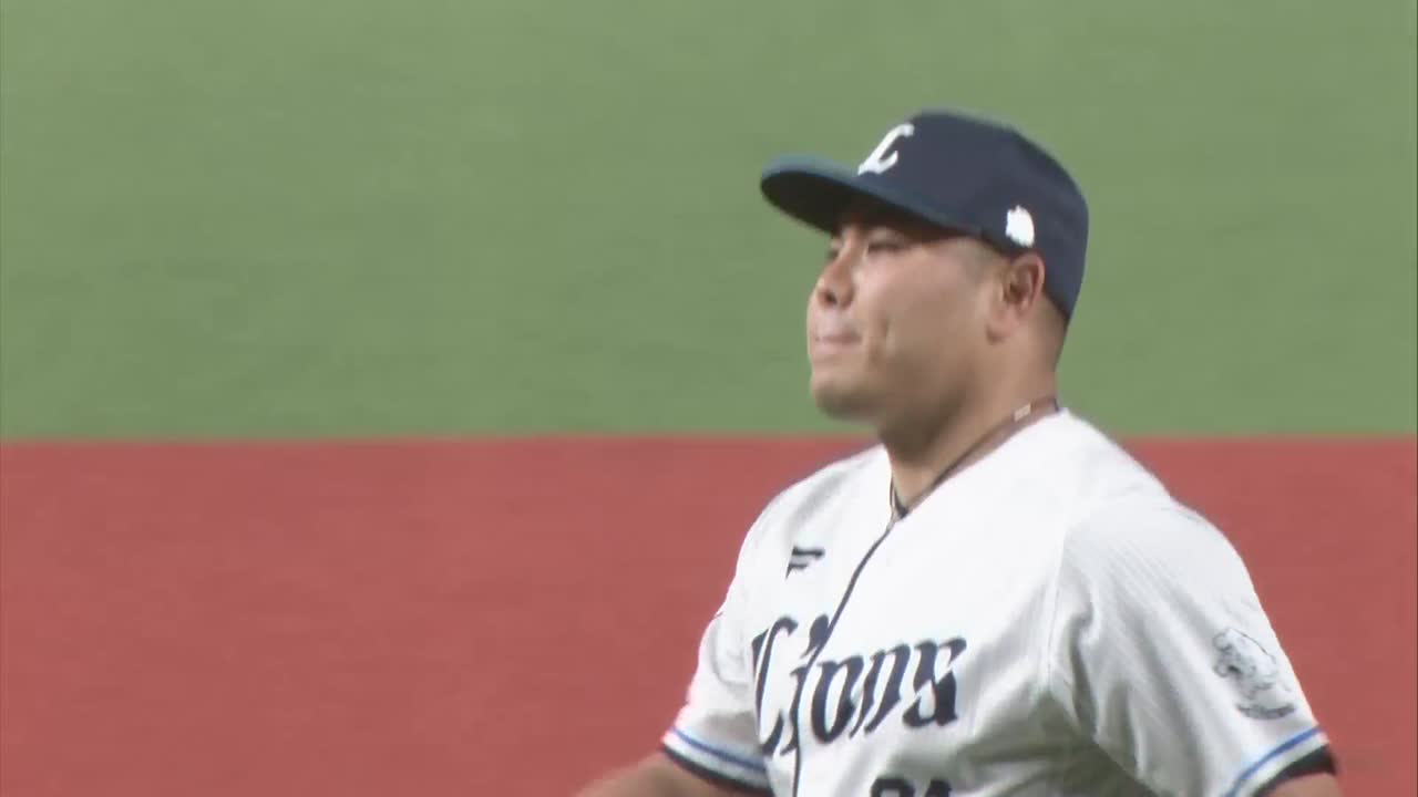 2回表・L平良海馬 最後はズバッと見逃し三振!!