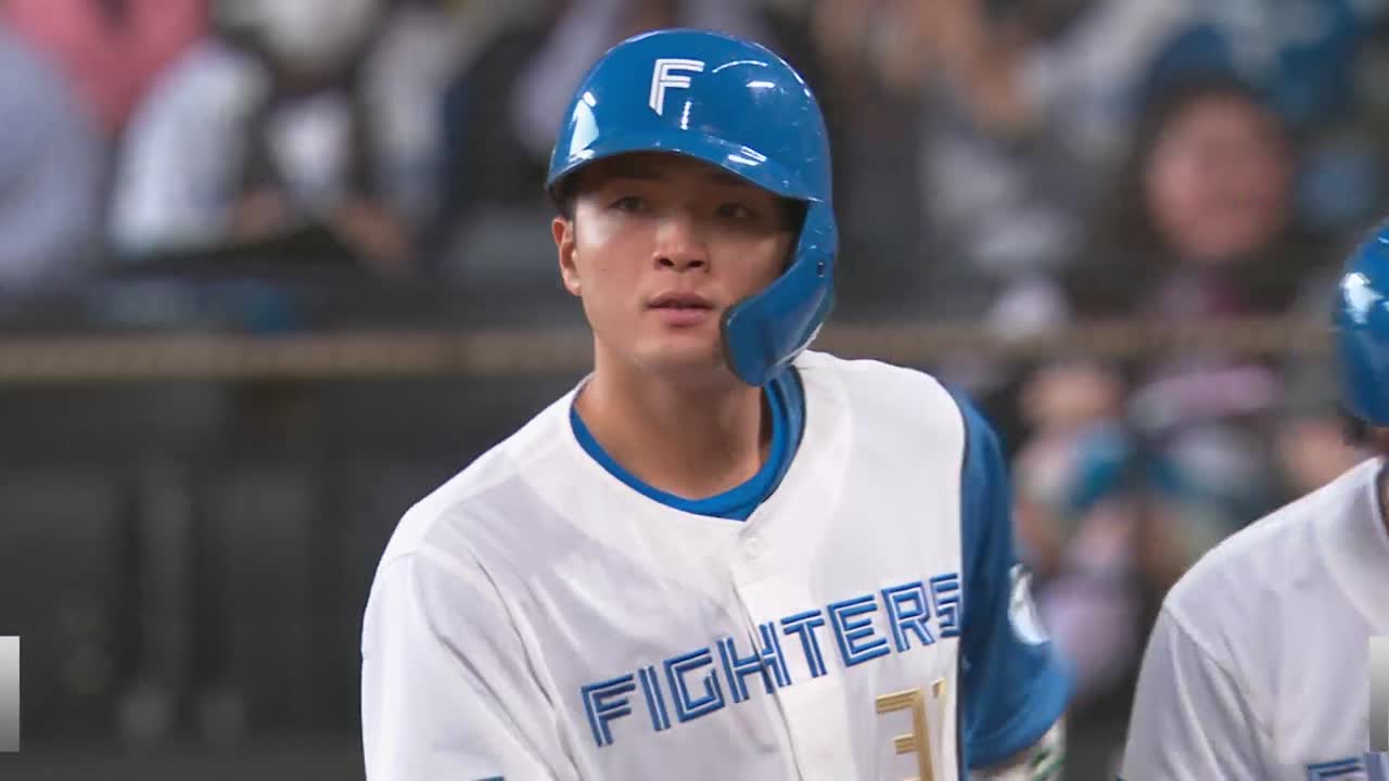 1回裏・F郡司裕也 コンパクトに逆方向へ!! ランナーを返すタイムリーヒット!!