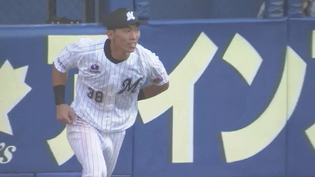 9回表・M高部瑛斗 俊足活かしスライディングキャッチ!!