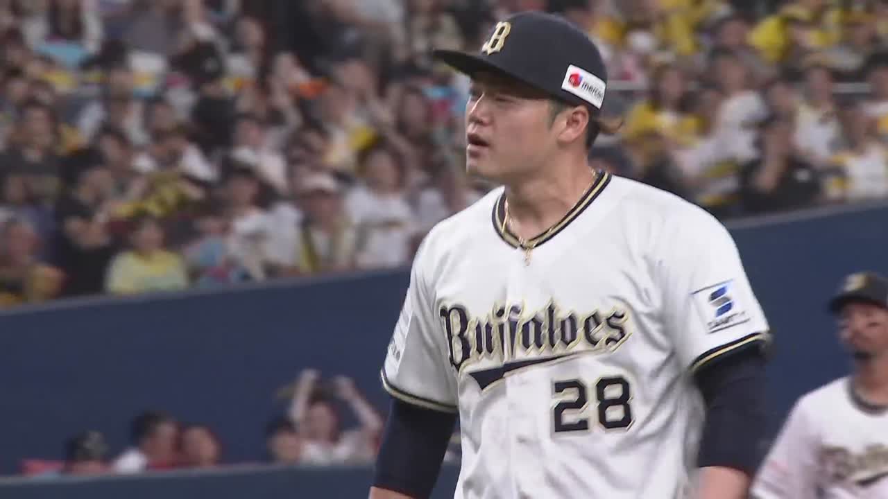 7回表・B富山凌雅 ピンチでマウンドに上がるも無失点で切り抜ける!!