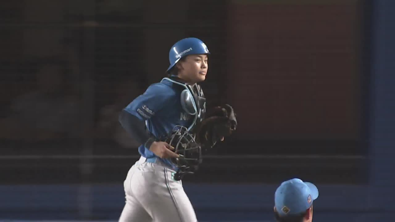 7回裏・F田宮裕涼 三振ゲッツーを奪う!!