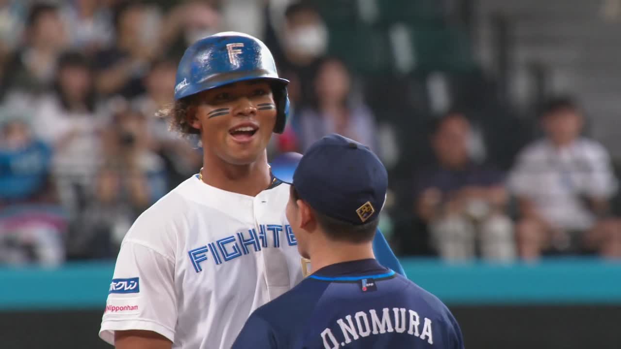 1回裏・F水谷瞬 昨日の悔しさを晴らす2ベースヒットでチャンスメイク!!