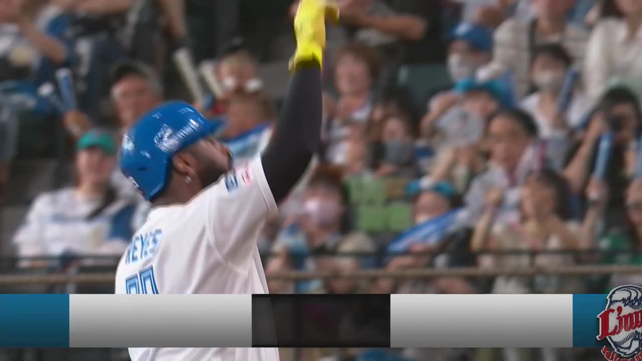 2回裏・Fレイエス 2打席連続のタイムリーヒットを放つ!!