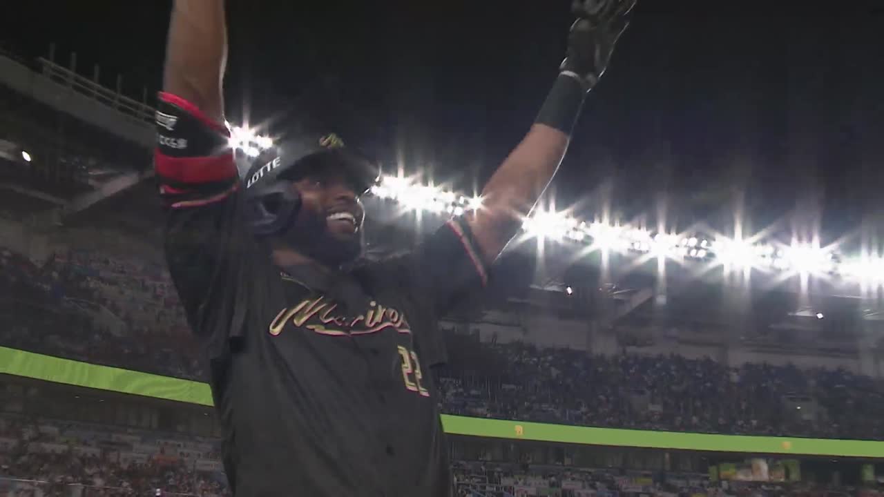 7回裏・Mポランコ 本日3本目のソロホームランで点差を広げる!!