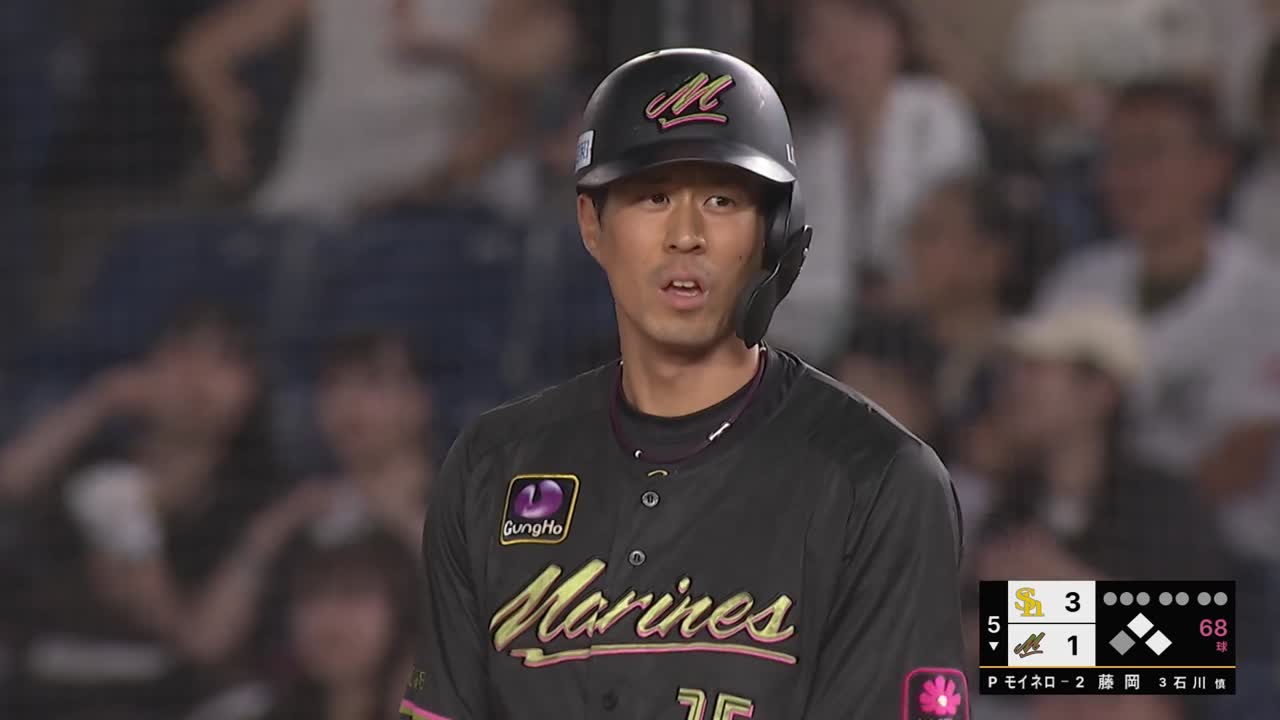 5回裏・M岡大海 反撃開始!! チャンスの場面でタイムリーヒット!!