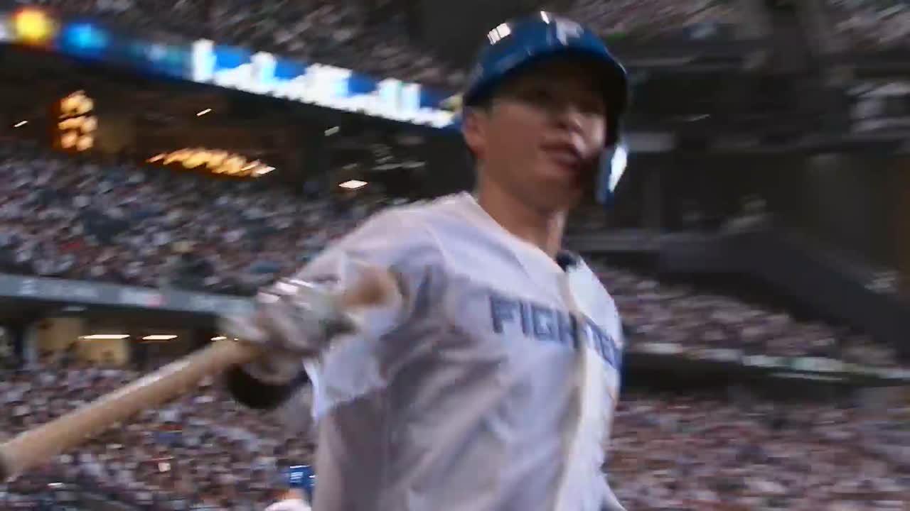 8回裏・F郡司裕也 終盤に貴重な追加点となるホームラン!!