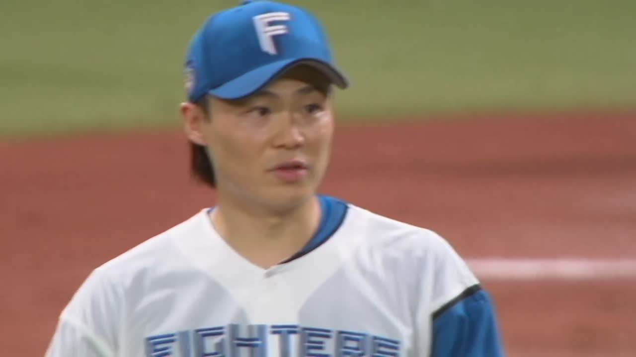 8回表・F山﨑福也 抜群の安定感!! 8回途中100球2奪三振1失点の投球!!