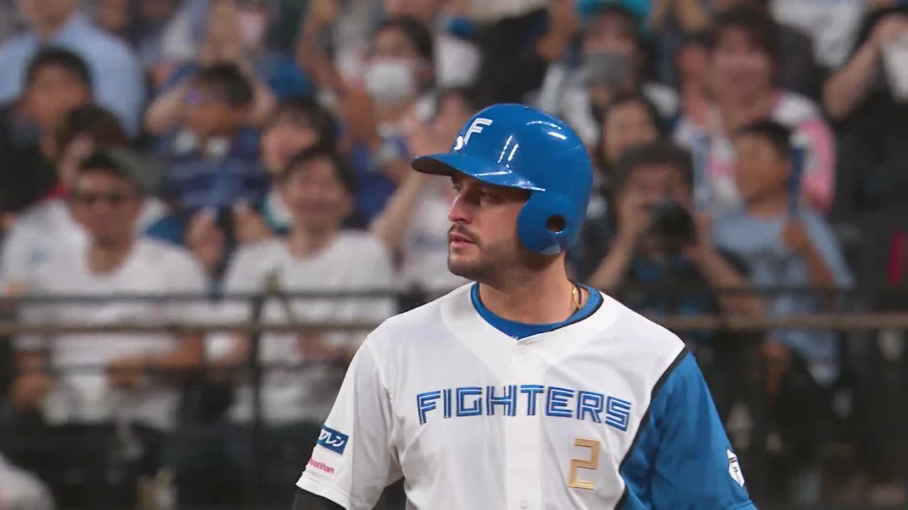 3回裏・Fマルティネス 初球をセンター前へ運び追加点となるタイムリーヒット!!