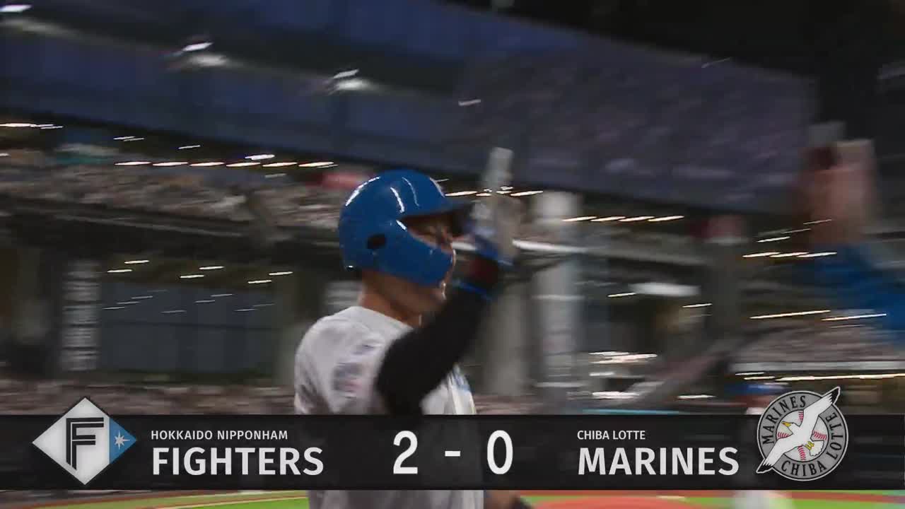 3回裏・F水野達稀 今季第4号はライトへの先制2ランホームラン!!