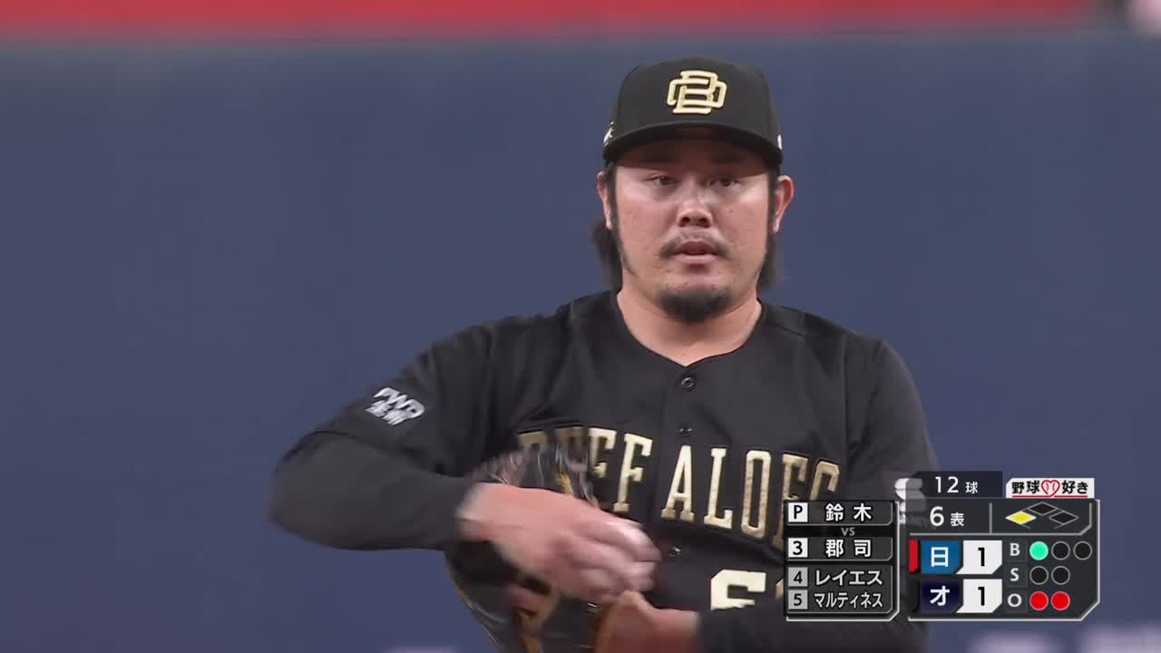 6回表・B鈴木博志 レフトフライでピンチを凌ぐ!!