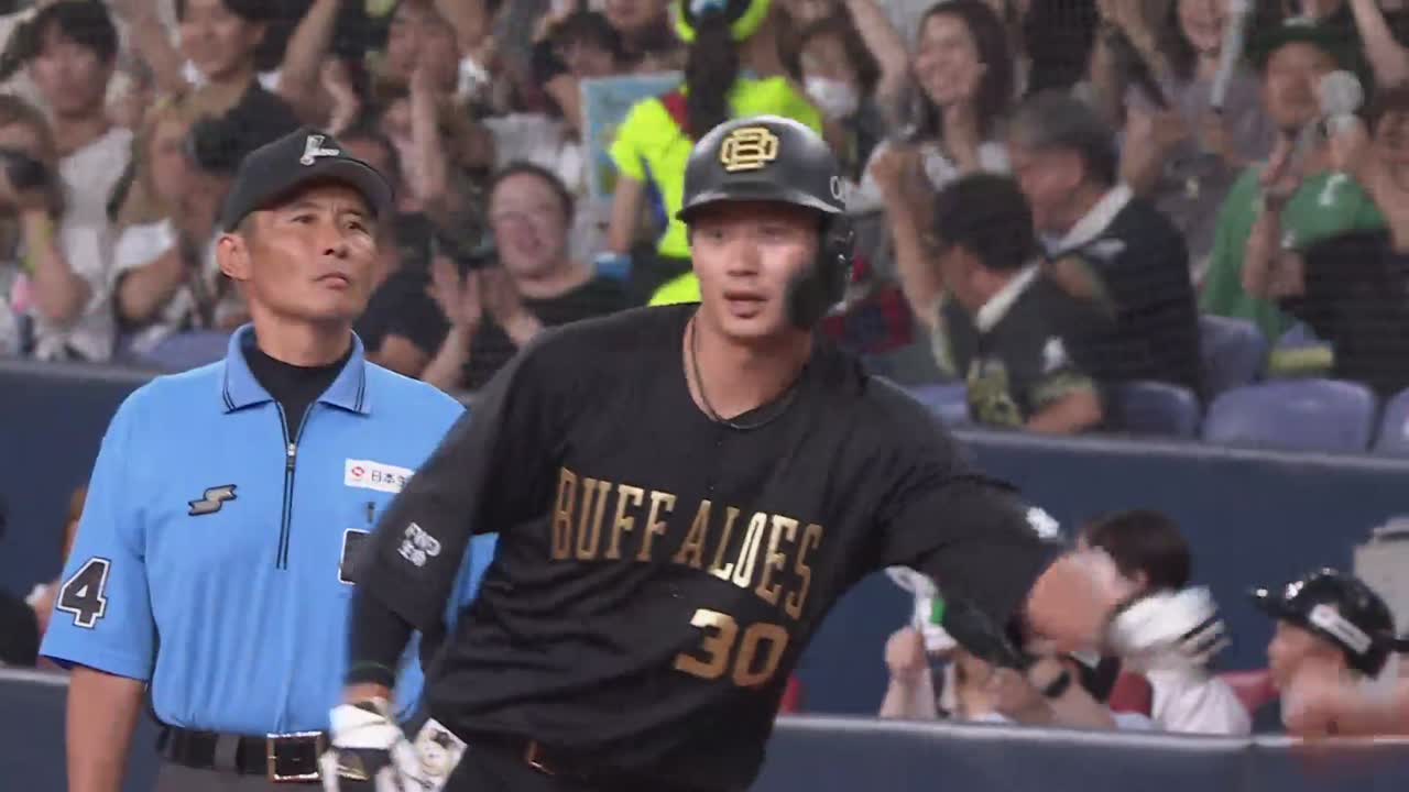 7回裏・B廣岡大志 初球を振り抜き2点タイムリー!!