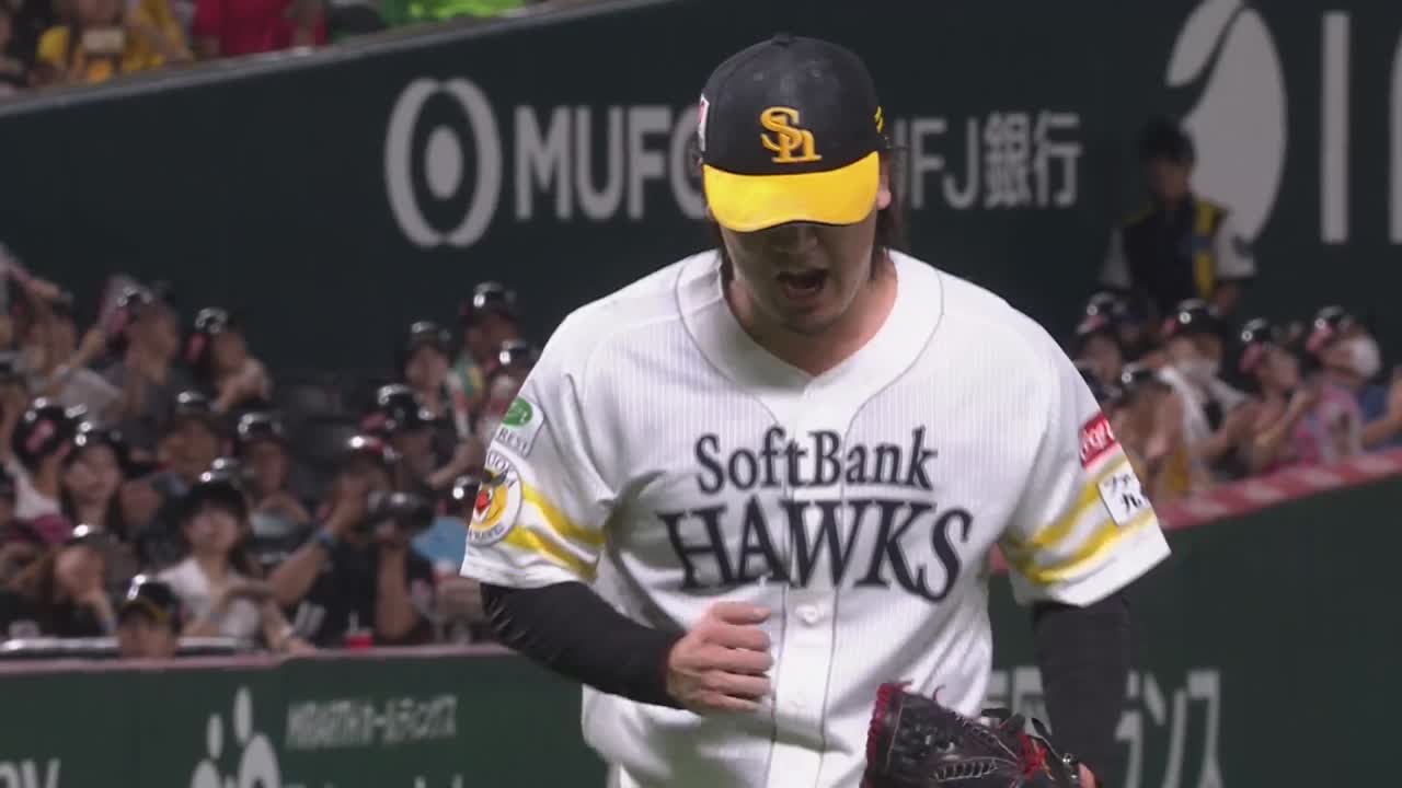 6回表・H杉山一樹 満塁のピンチを背負うも三振を奪い切り抜ける!!