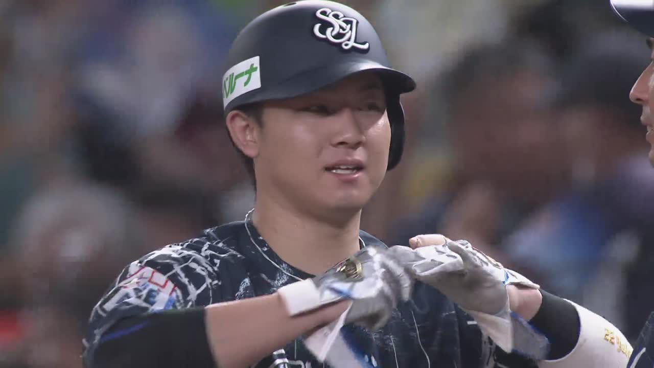 7回裏・L古賀悠斗 粘ってセンターへ!! 同点のタイムリーヒット!!