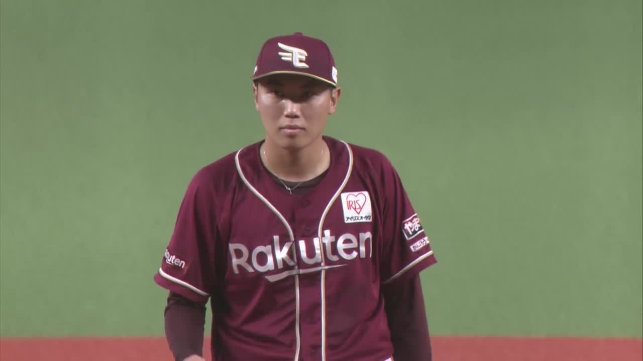 7回裏・E渡辺翔太 変化球で三振!! 2者連続三振に抑える好リリーフ!!