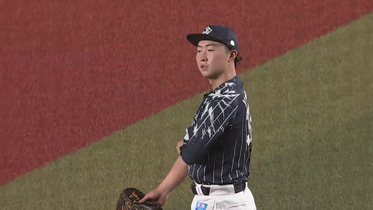 2回裏・L山村崇嘉 地面スレスレでダイビングキャッチ!!