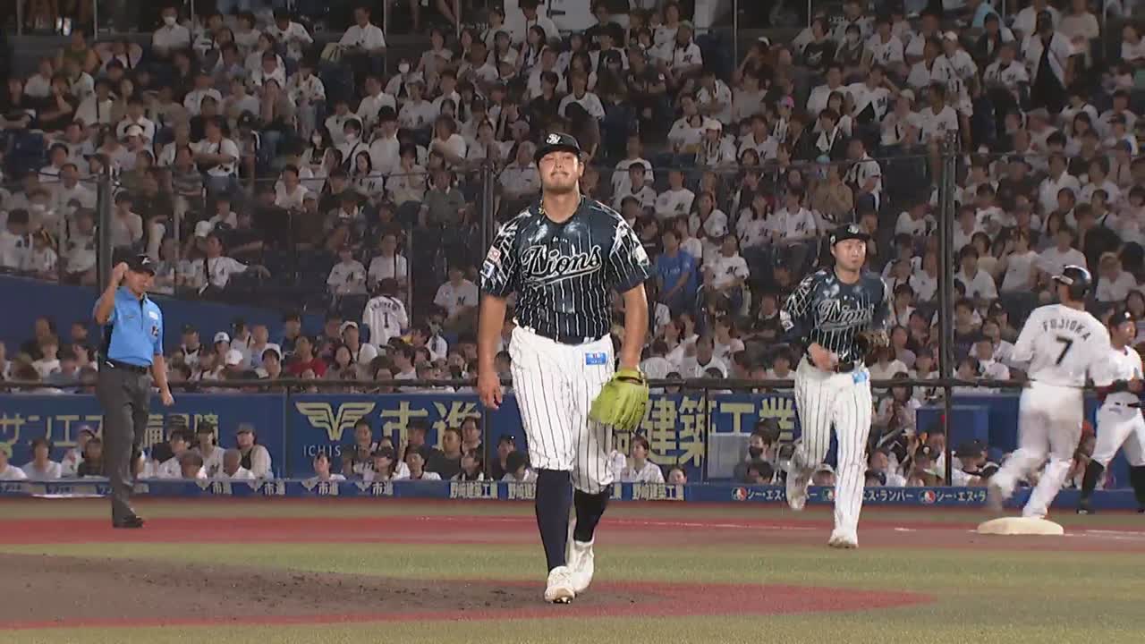 6回裏・L高橋光成 粘りの投球で6回2失点とゲームを作る!!