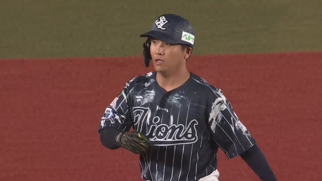 9回表・L平沼翔太 今日4本目のヒットはダメ押しの2点タイムリー2ベースヒット!!