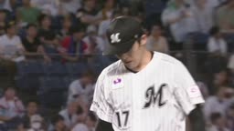 1回表・M佐々木朗希 初回を3者凡退に抑える!!