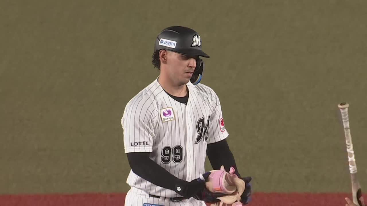 6回裏・Mソト タイムリー2ベースヒットを放ち追加点を挙げる!!