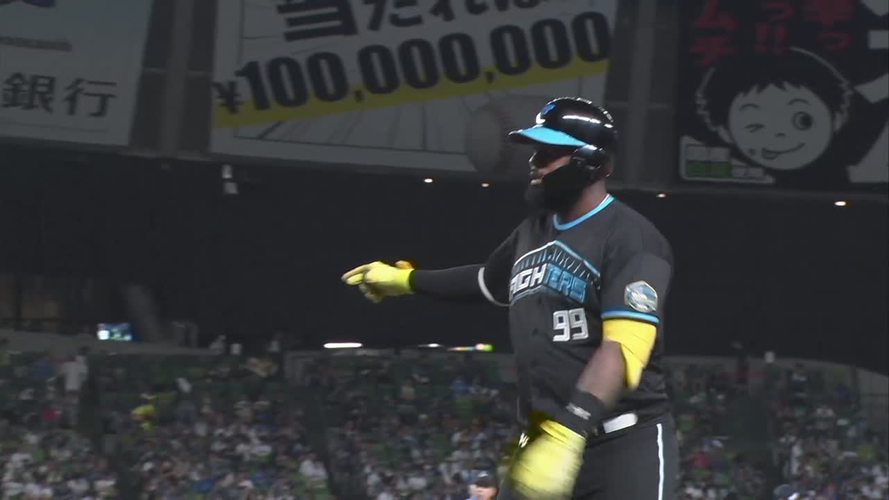 8回表・Fレイエス 21試合連続ヒットを記録!!