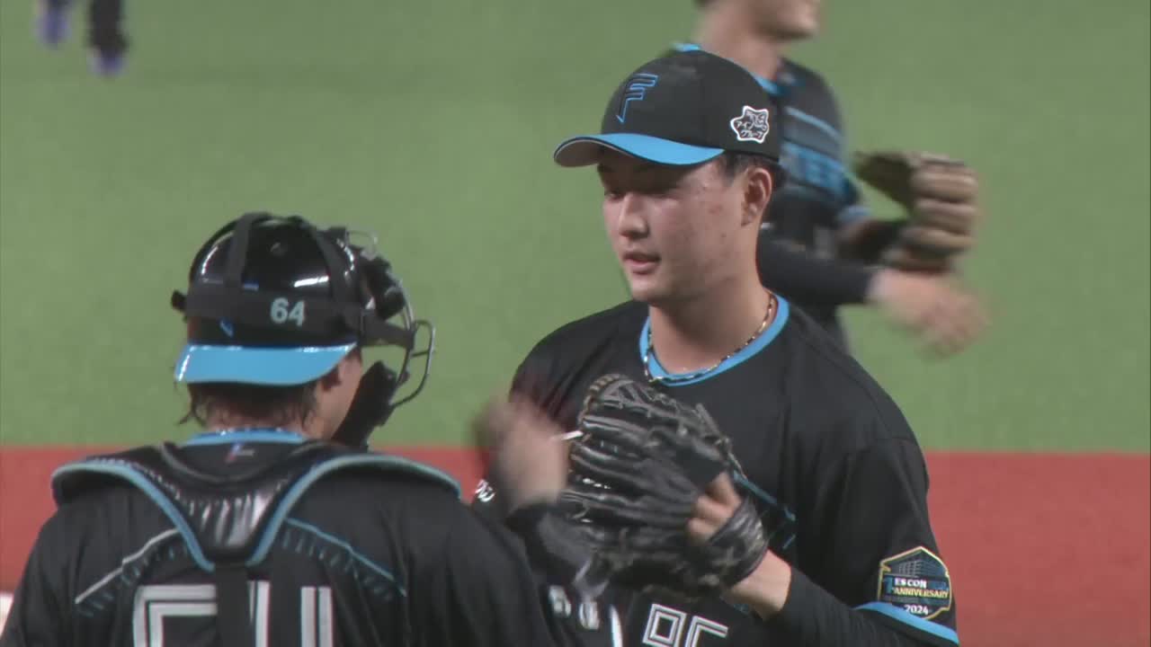 9回裏・F柳川大晟 最終回をしっかりと3者凡退で締める!!