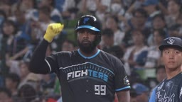 7回表・Fレイエス 記録更新中!! 22試合連続ヒットを放つ!!