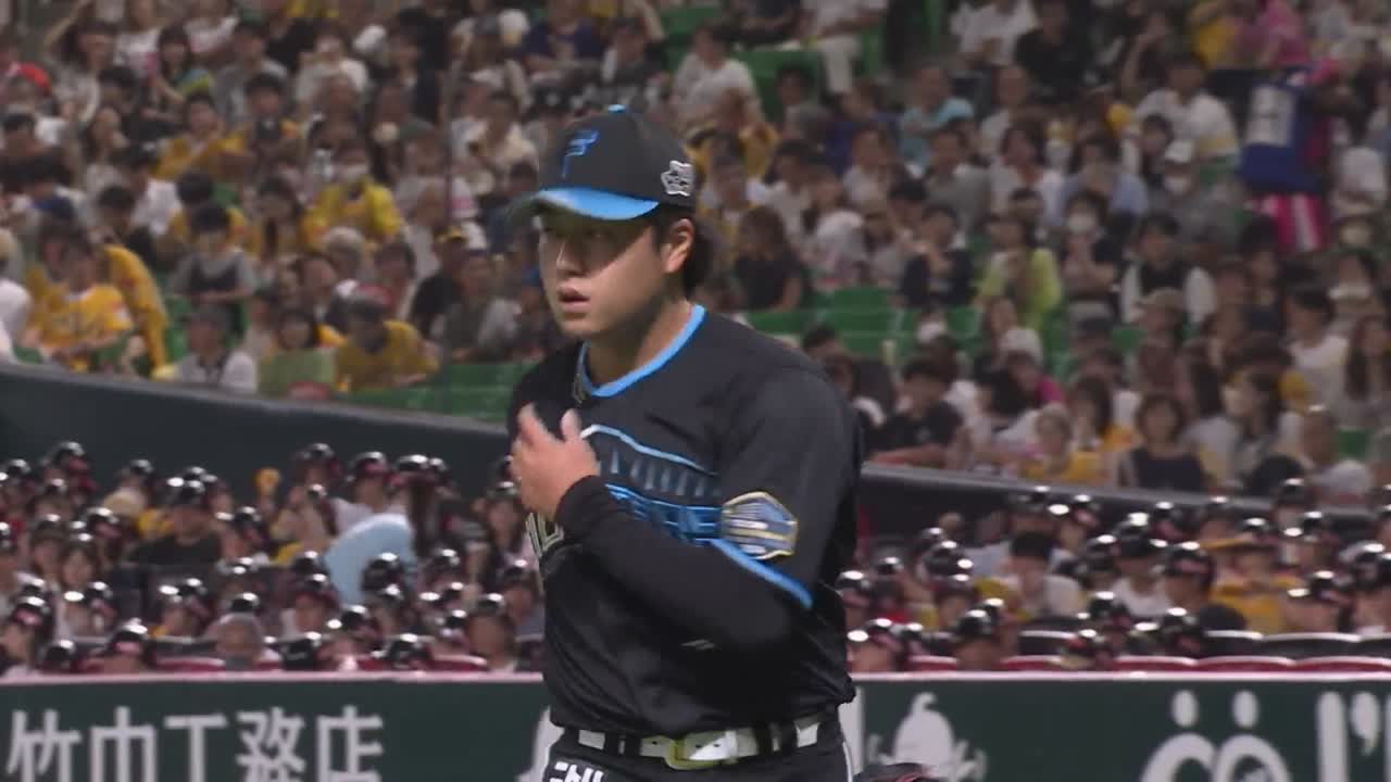 4回裏・F堀瑞輝 約3ヶ月ぶりの登板で3者凡退に抑える好投!!