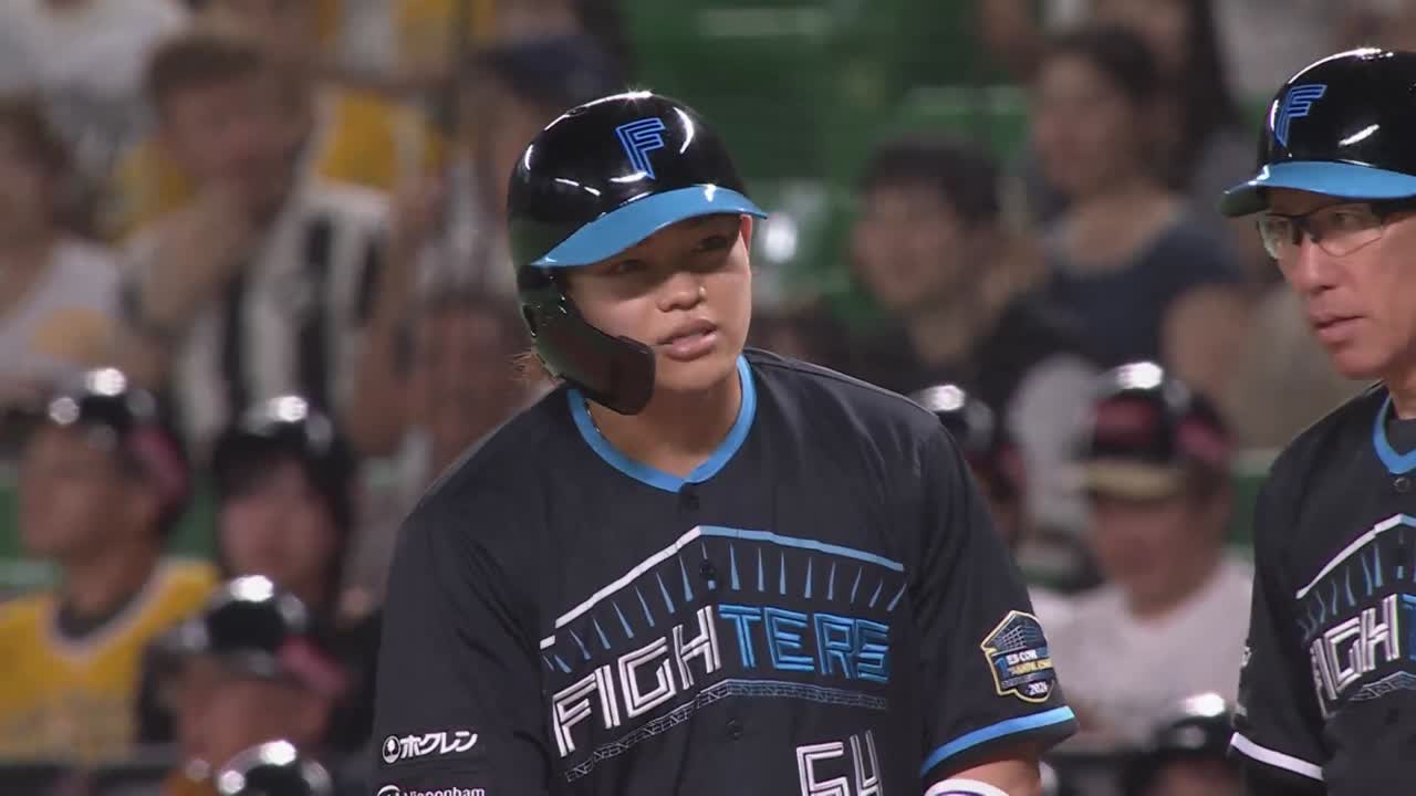 9回表・F田宮裕涼 セカンドへのタイムリー内野安打で1点を返す!!