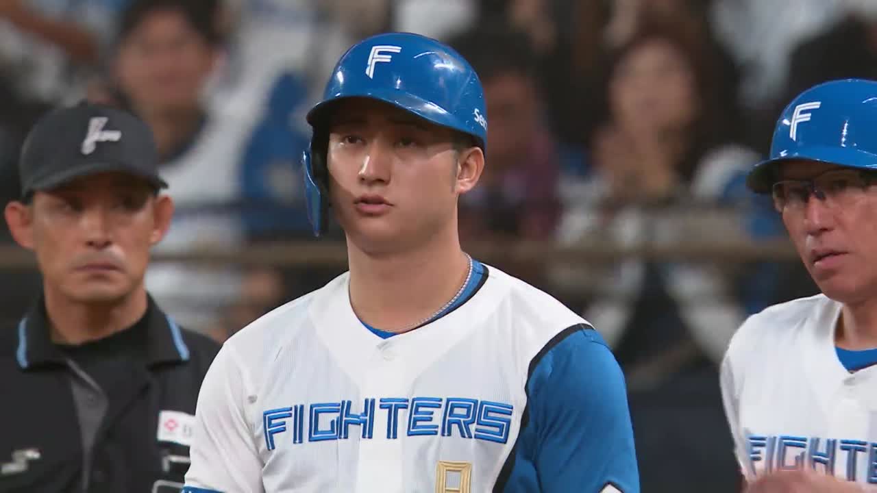 6回裏・F淺間大基 センターへの逆転2点タイムリーヒット!!