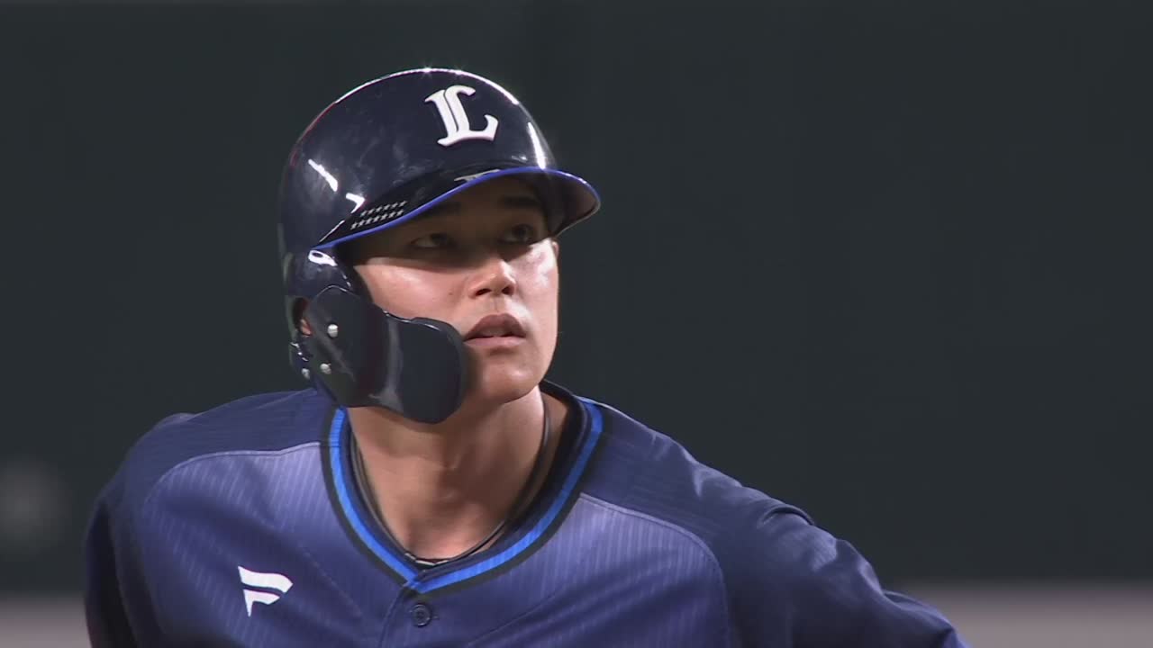 8回表・L西川愛也 センターへのタイムリーヒットで同点に追いつく!!