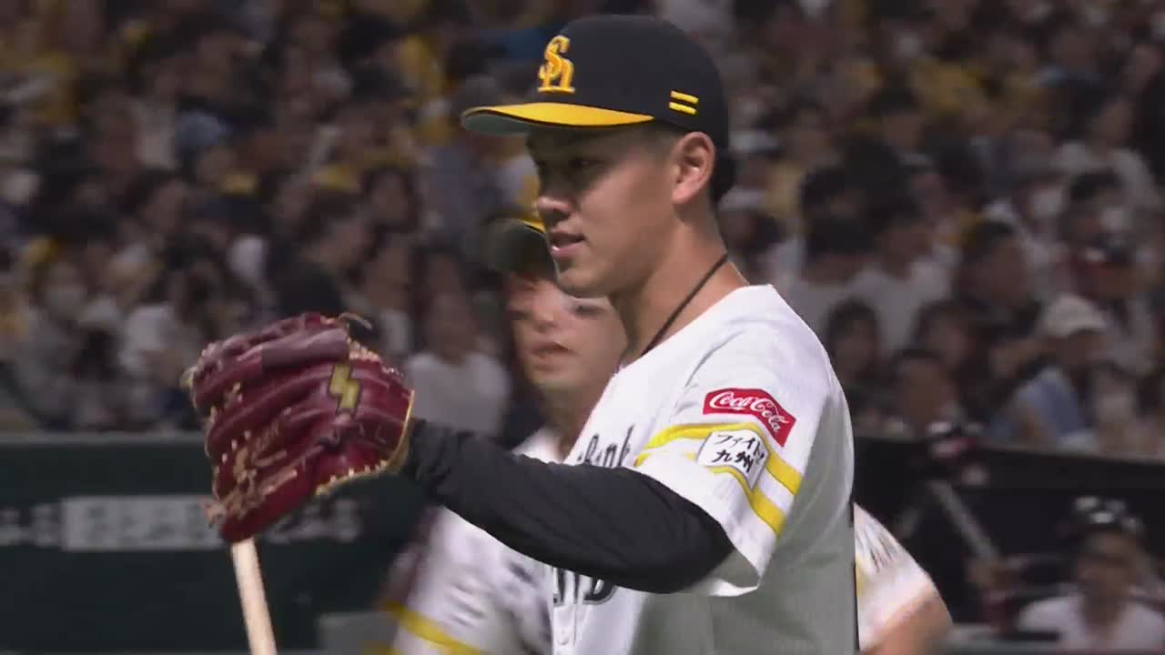 6回表・H岩井俊介 ピンチで登板し見事な火消し!!