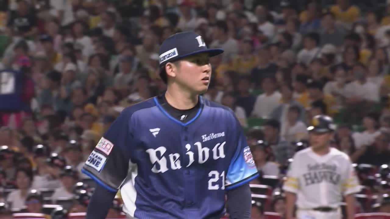7回裏・L武内夏暉 7回2失点の好投でマウンドを降りる!!