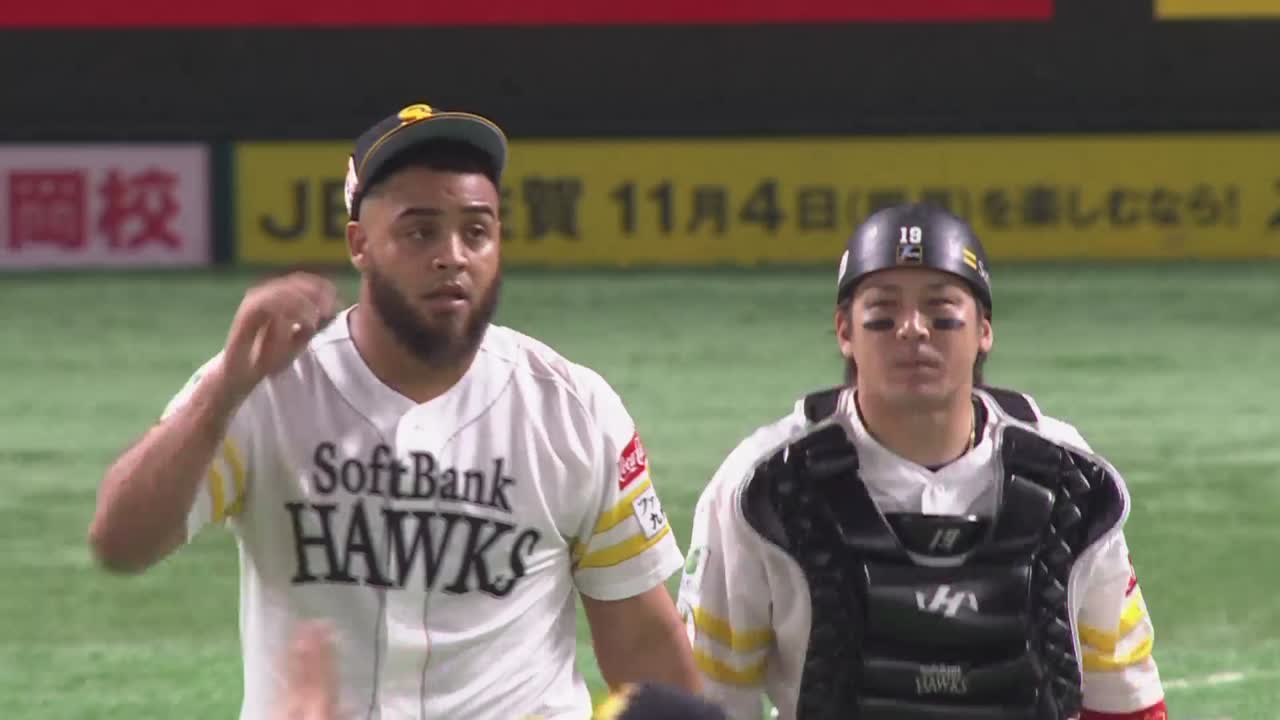 9回表・Hヘルナンデス 最終回をしっかりと抑え連敗を止める!!