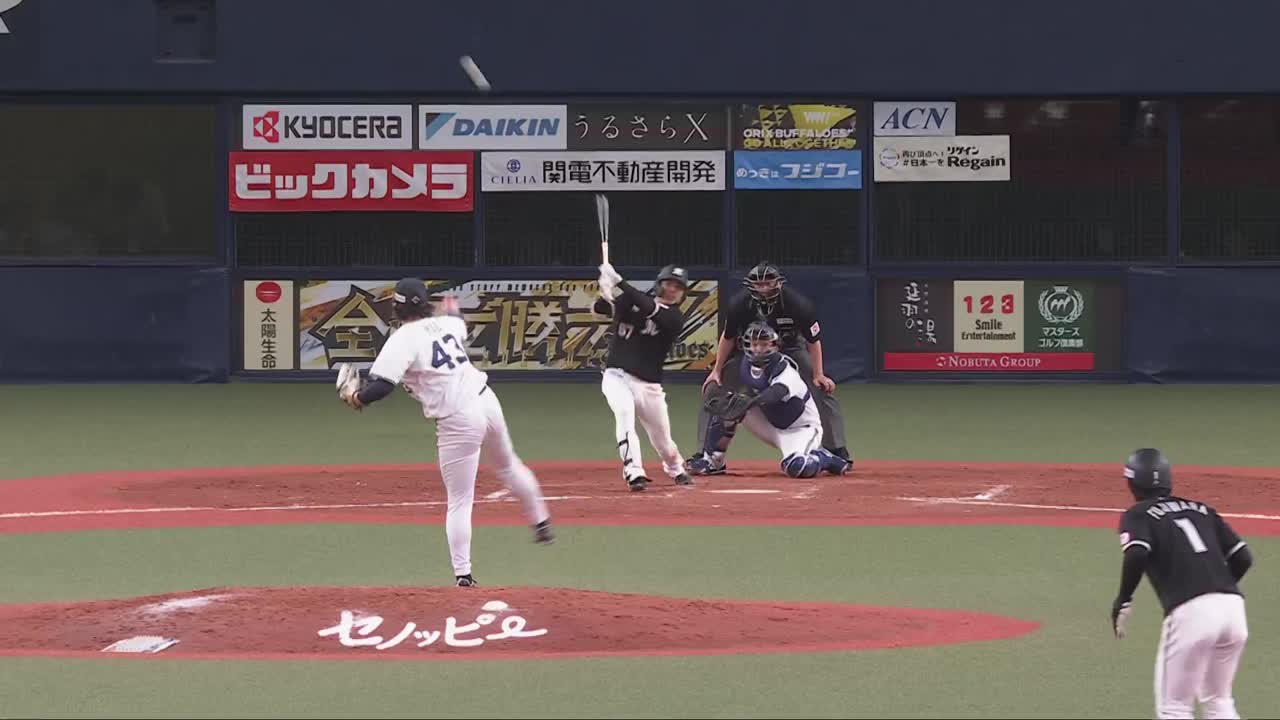 5回表・M小川龍成 センターへ犠牲フライを放ち追加点!!