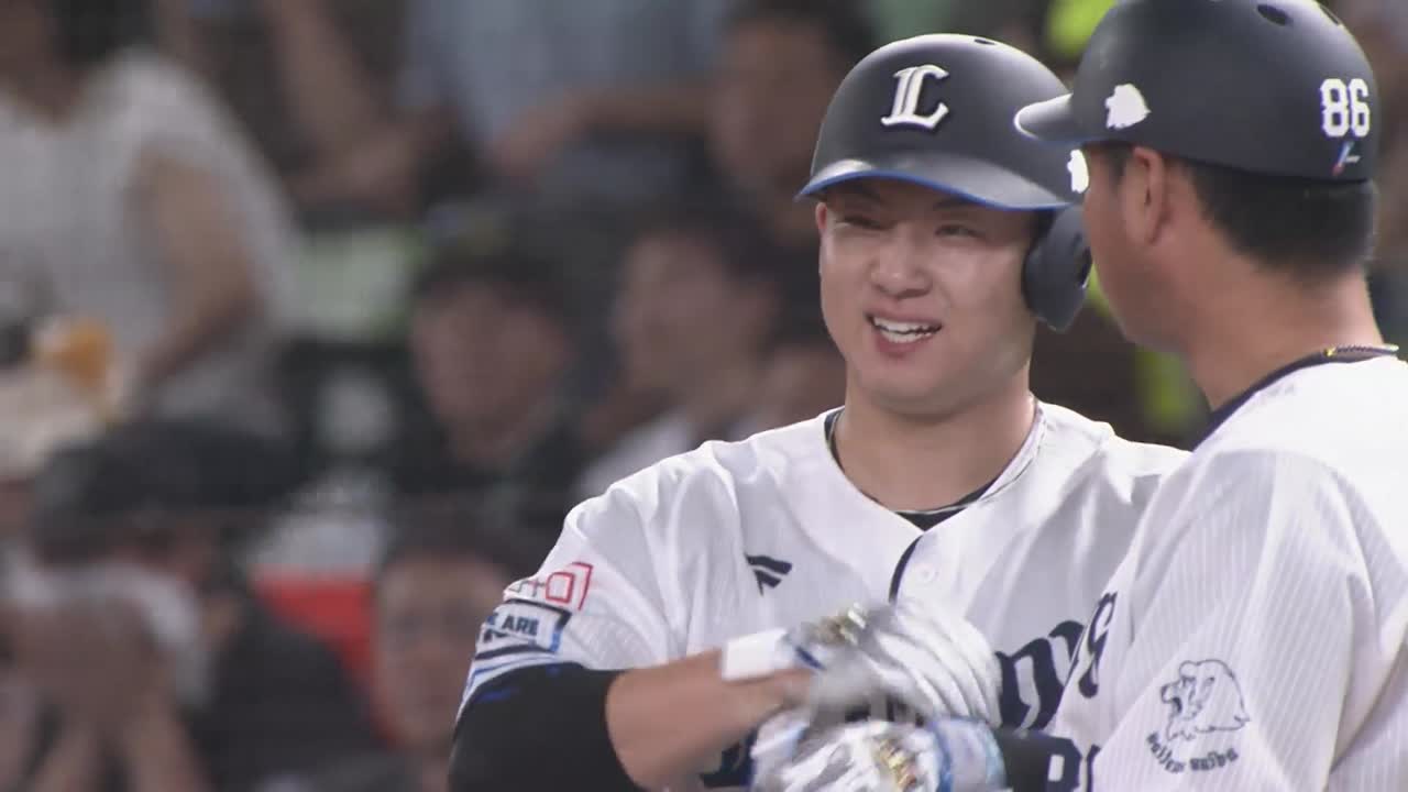 3回裏・L古賀悠斗 センターへのタイムリーヒット!!