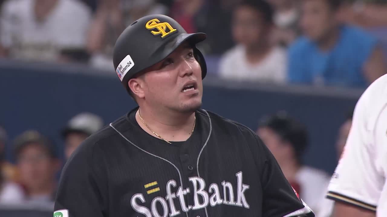 4回表・H山川穂高 先制のタイムリーヒット!!