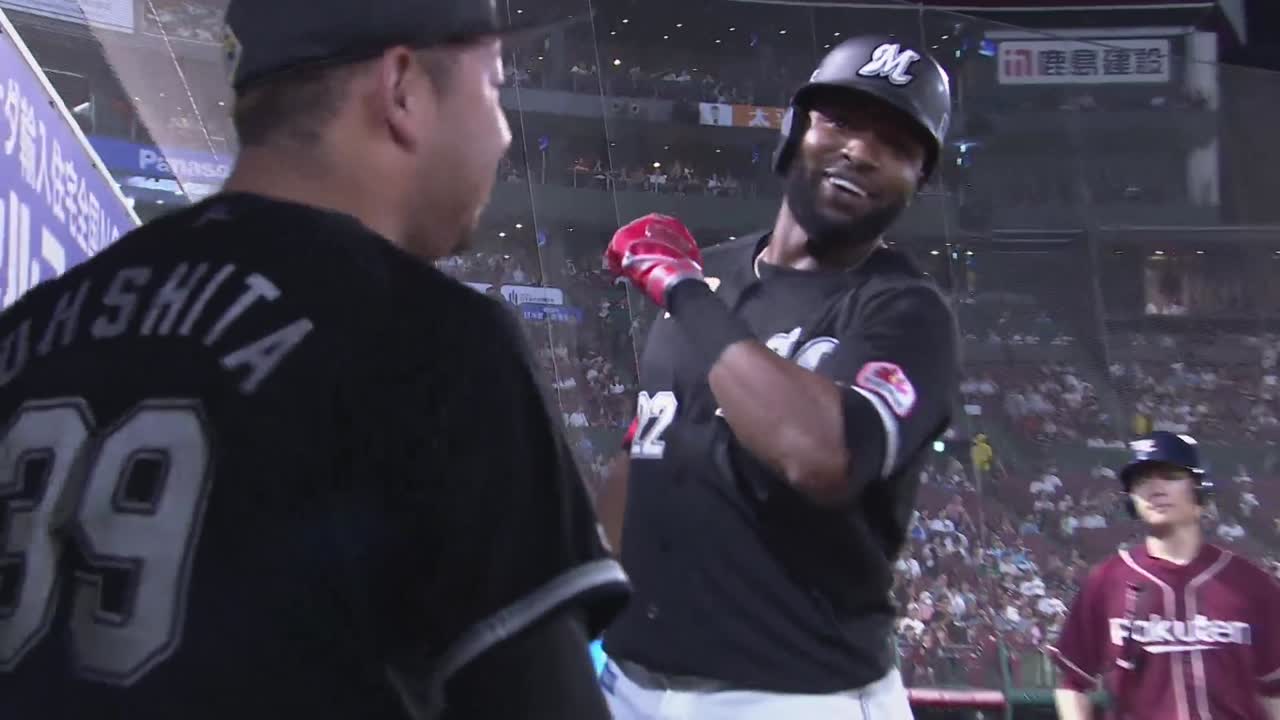 4回表・Mポランコ すぐさま反撃!! 弾丸ライナーで飛び込む2ランHR!!