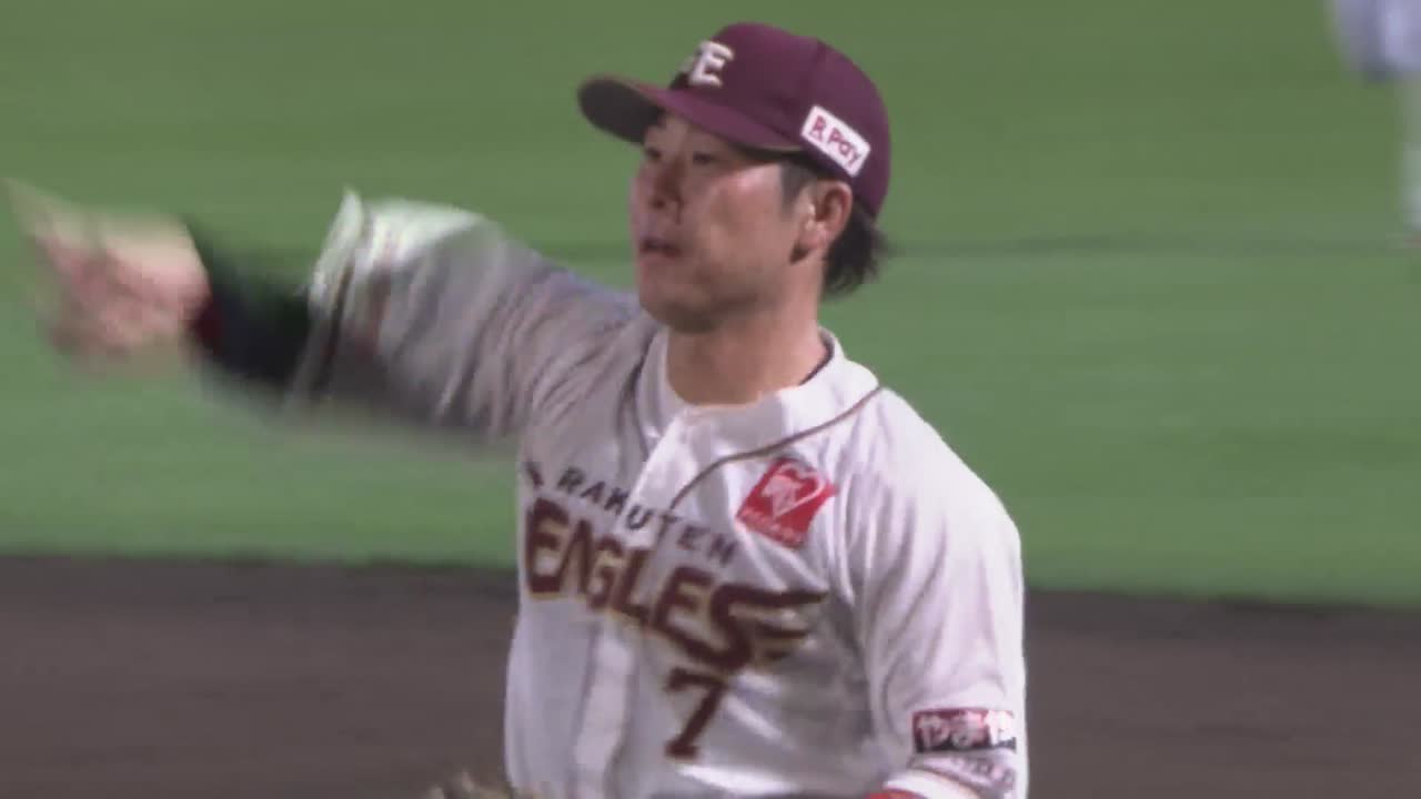 5回表・E鈴木大地 好プレー!! ピンチを救うスライディングキャッチ!!