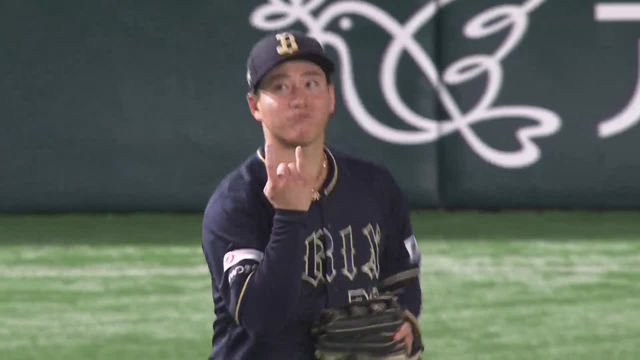 4回裏・B来田涼斗 完璧なタイミング!! 投手を助けるスーパープレイ!!