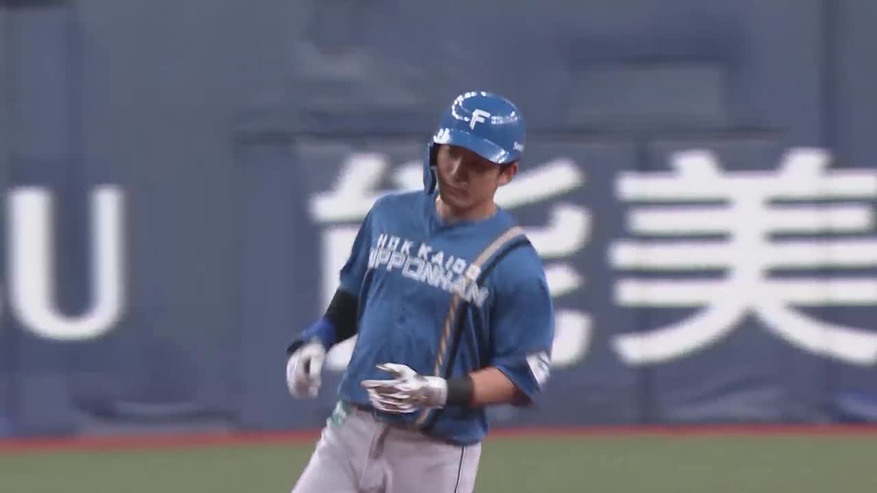 3回表・F水野達稀 逆転弾!! ライトスタンドへの2ランホームラン!!