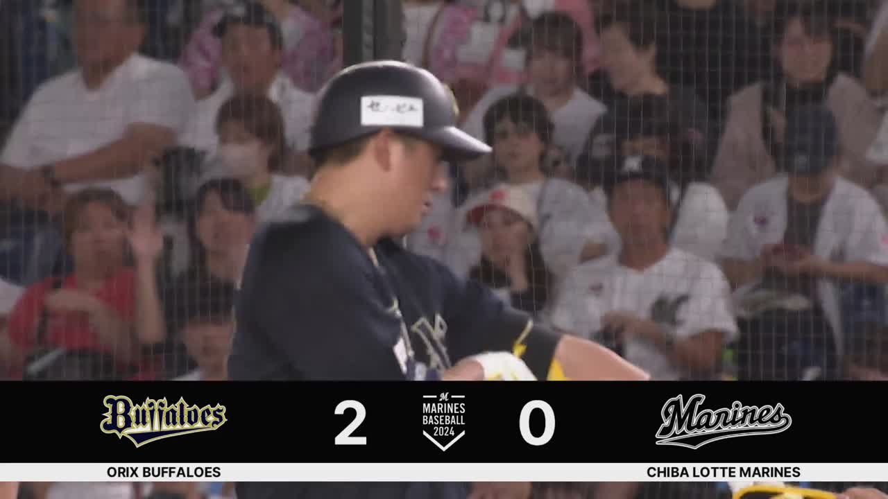 5回表・B杉本裕太郎 ライトへのタイムリーヒットで1点を追加!!