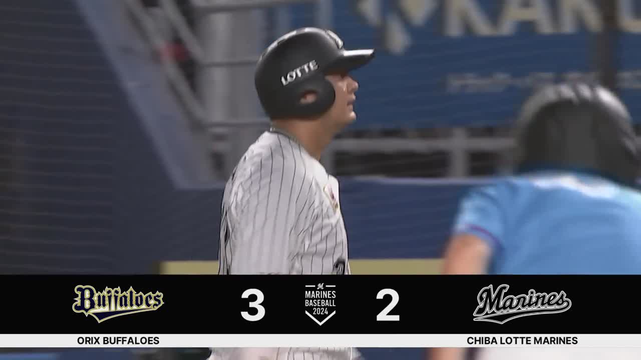 6回裏・M佐藤都志也 ここから反撃へ!! 犠飛で1点を返す!!