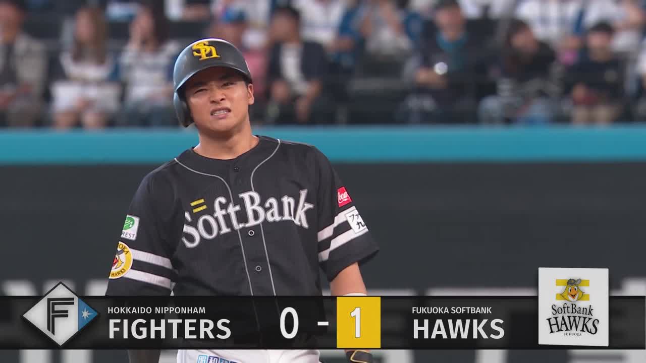 2回表・H谷川原健太 フェンス直撃の先制タイムリー2ベースを放つ!!