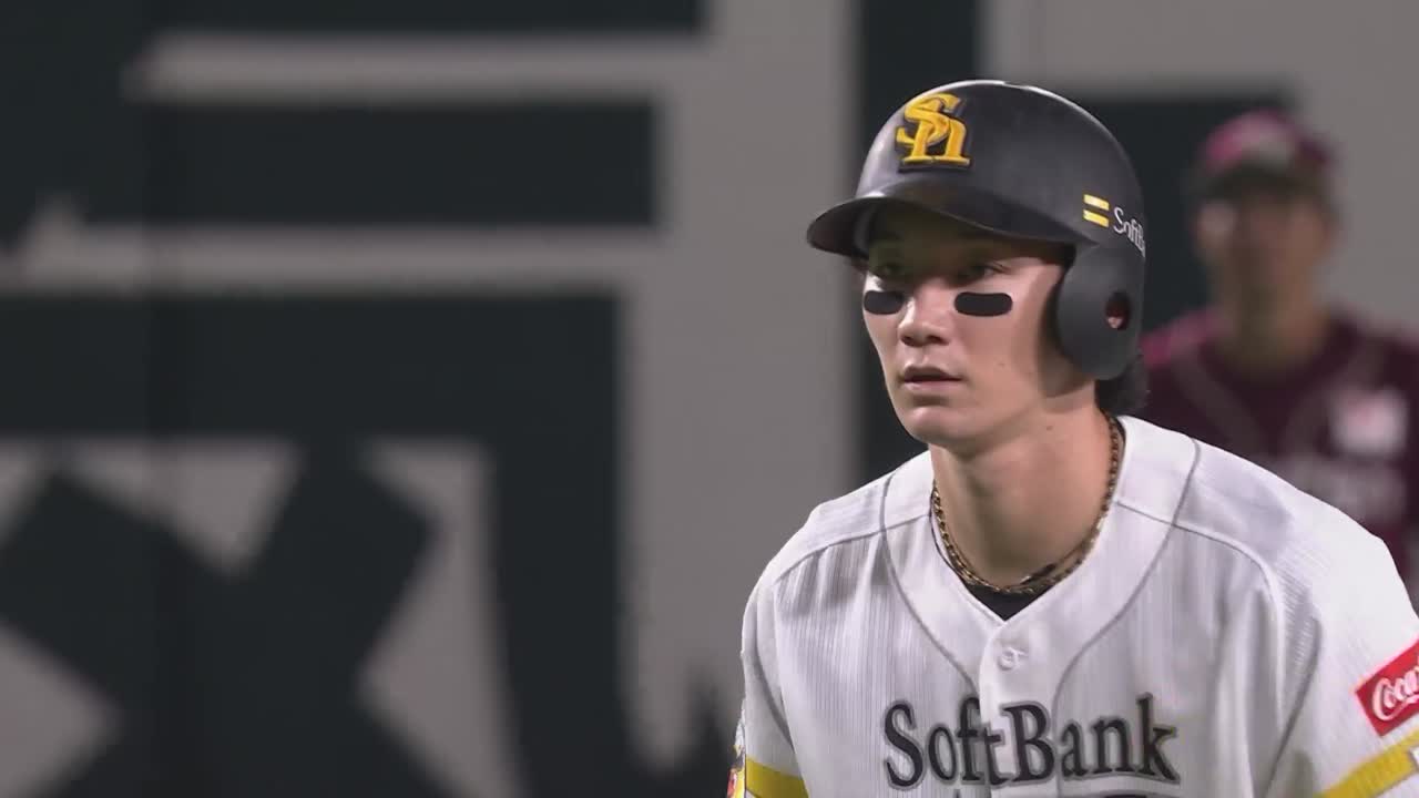 6回裏・H正木智也 三塁線を破る勝ち越しのタイムリー2ベース!!