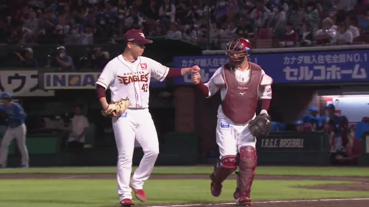 5回表・E藤井聖 空振り三振を奪いピンチを無失点で切り抜ける!!