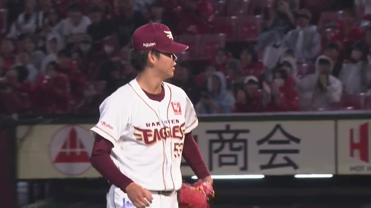 5回表・E坂井陽翔 プロ初登板でノーアウト満塁の大ピンチを無失点で切り抜ける!!