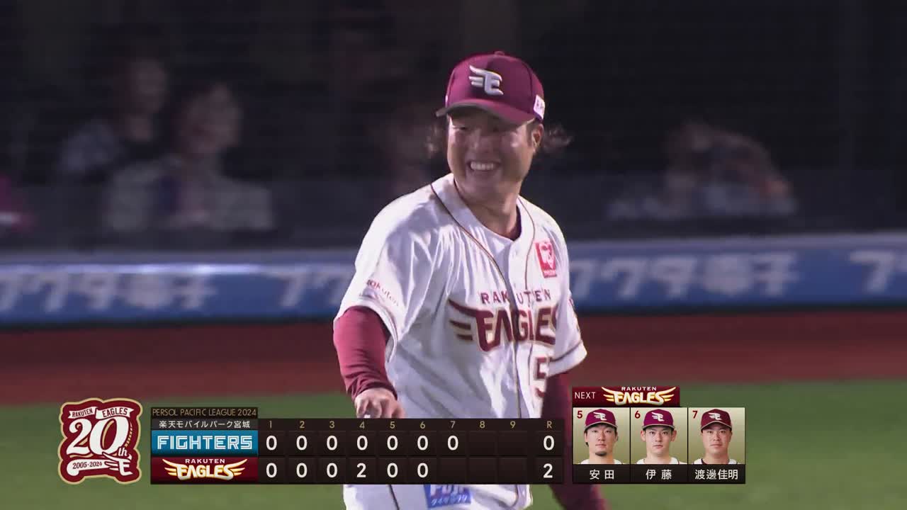 7回表・E瀧中瞭太 今季最後の先発で7回無四球無失点の好投を見せる!!