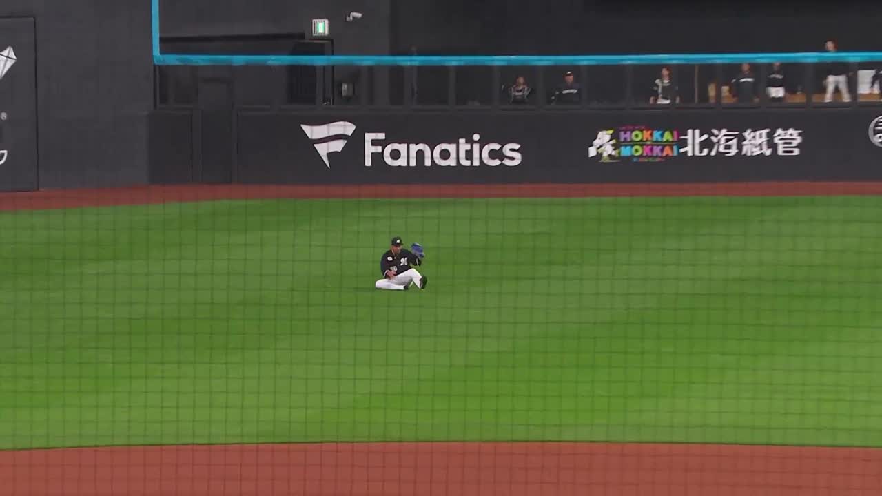 9回裏・M愛斗 スライディングキャッチ!! 好守で試合を締める!!