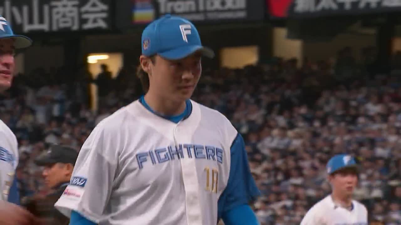 10回表・F山崎福也 3イニングを無失点に抑える力投!!